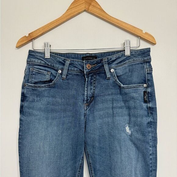 Silver Jeans Boyfriend Fit Medium Wash - Size 29 - Picture 6 of 12